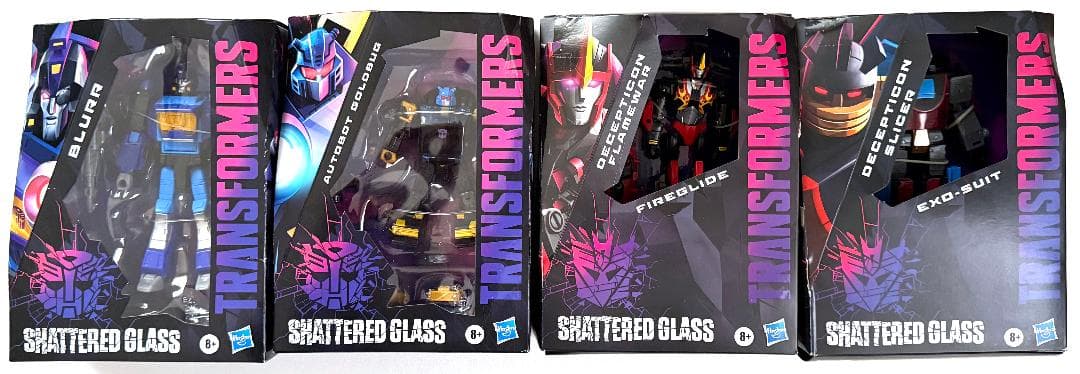 【未開封・未使用】 トランスフォーマー シャッタードグラス セット