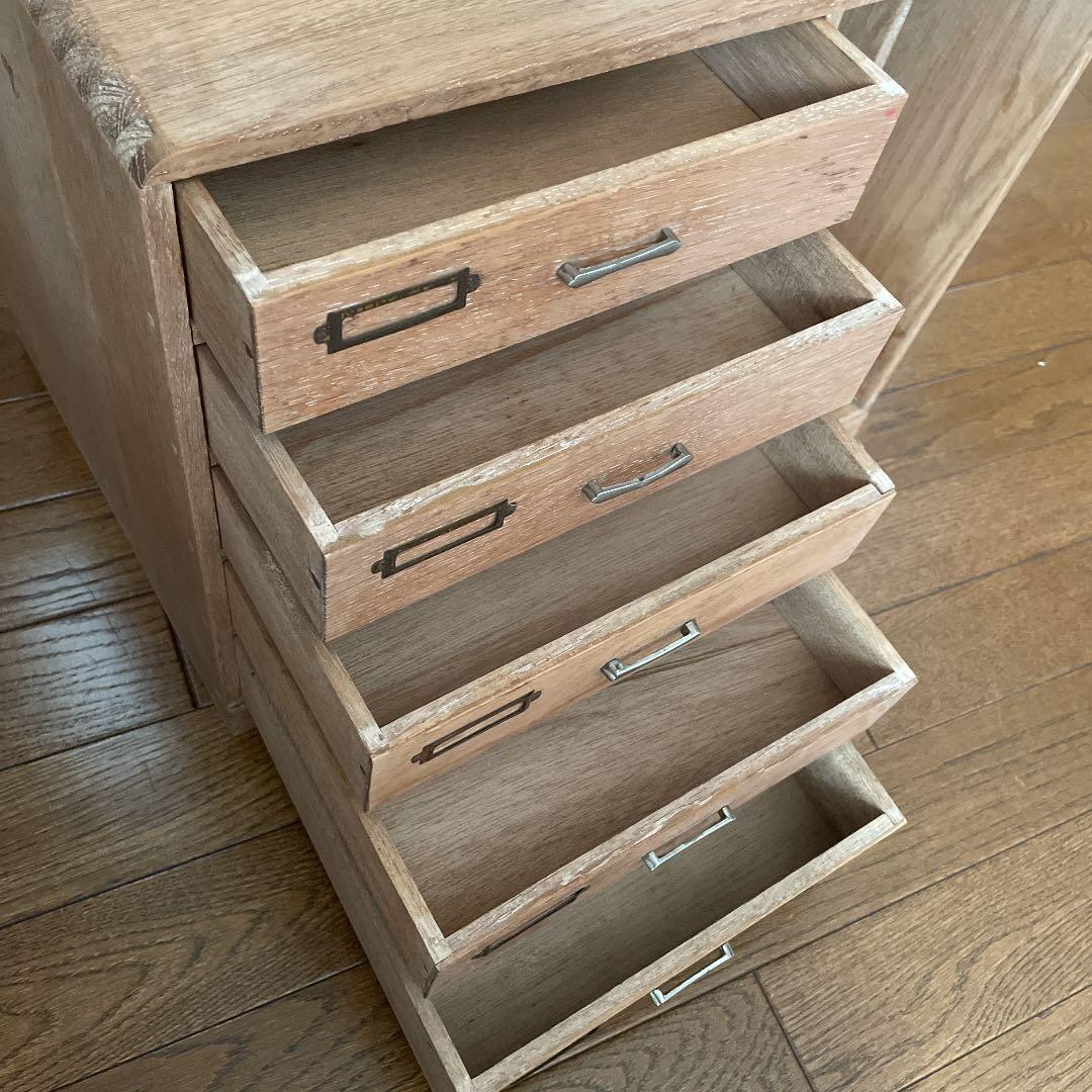 蟻組仕様 昭和大正 レトロ レコード収納? 引き出し 当時モノ