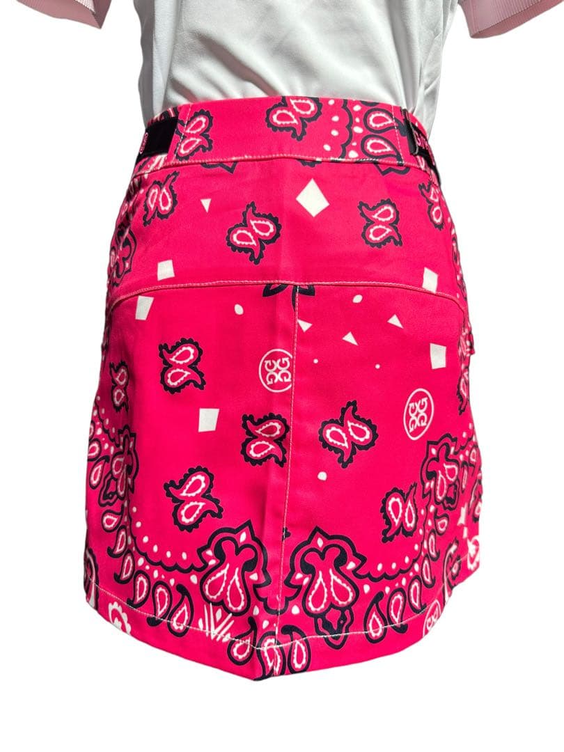 1点のみG/FORE ジーフォアフロントジッパースカートピンクsizeS