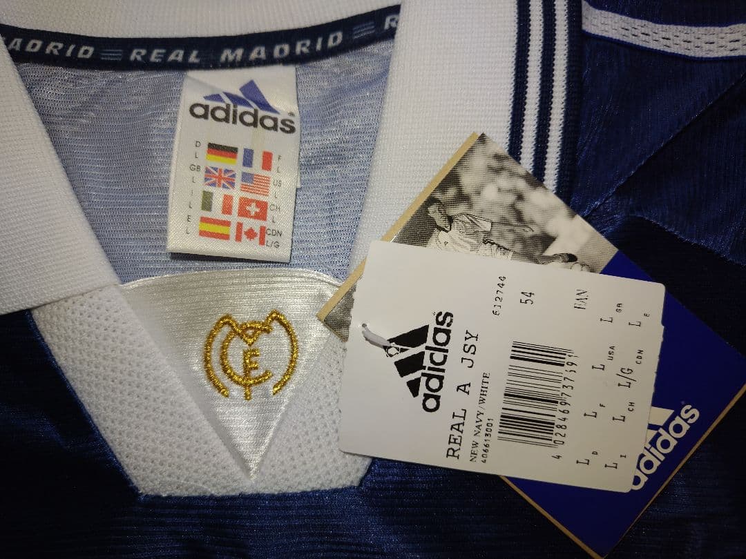 adidas レアル・マドリード98/99PIPPO FUORIGIOCO