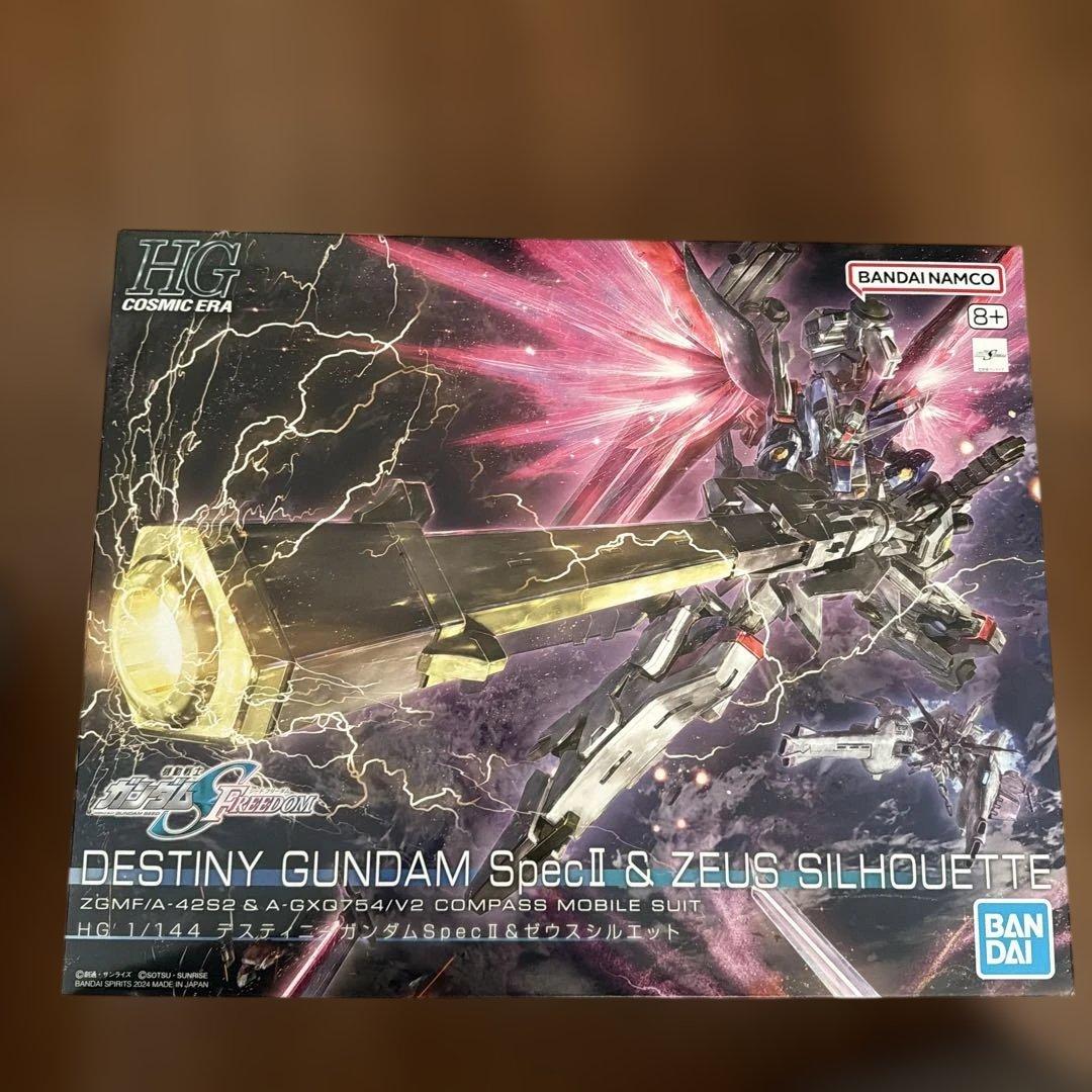 HG1/144デスティニーガンダムS pecⅡ&ゼウスシルエット