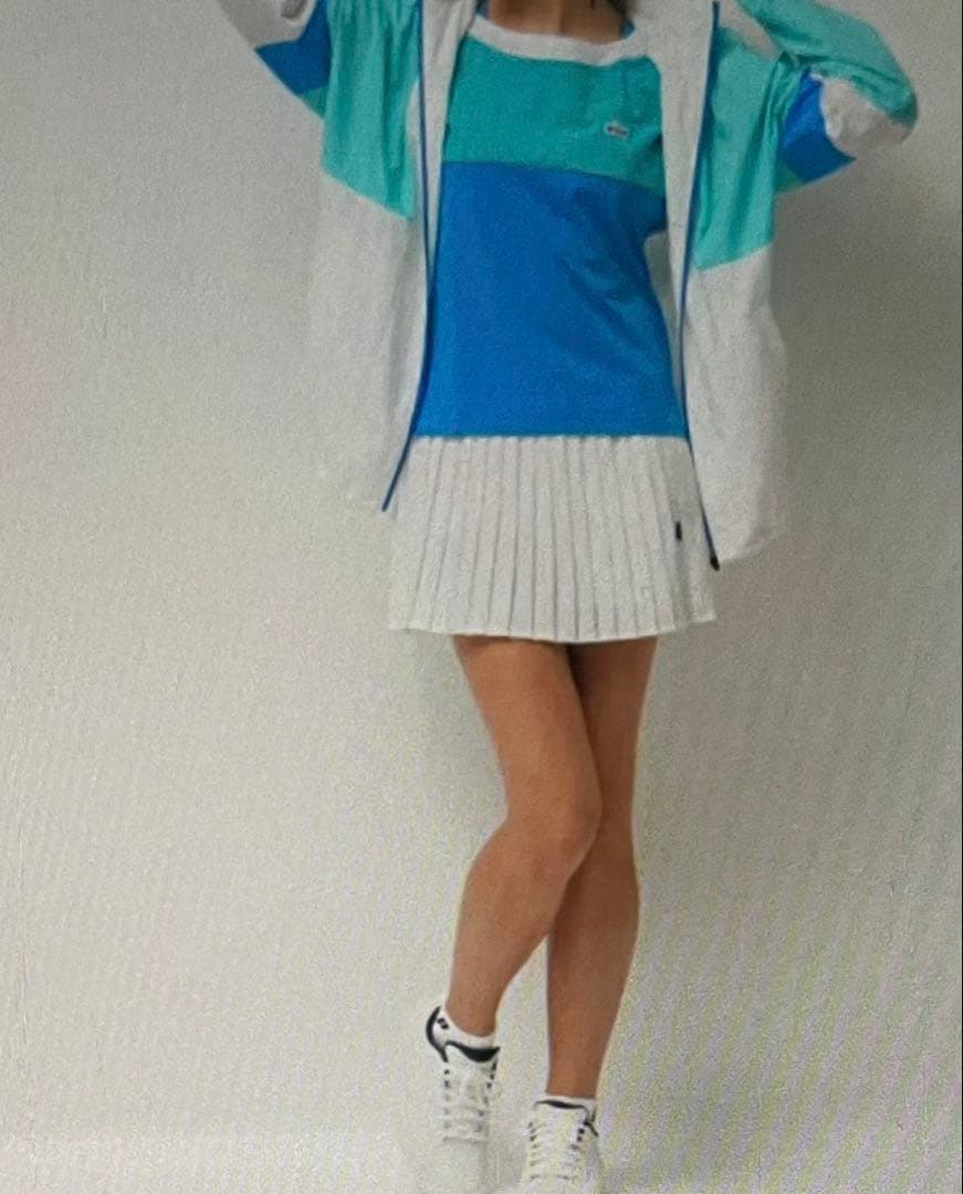 Prince テニスウェアセット 青/白