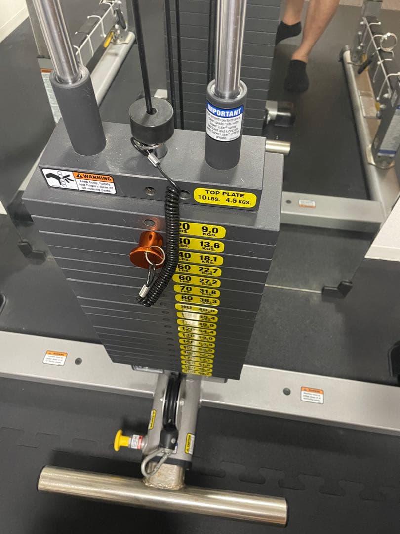 引き取り限定 大阪市　　　　タフスタッフパワーラック　ラットプーリーローセット