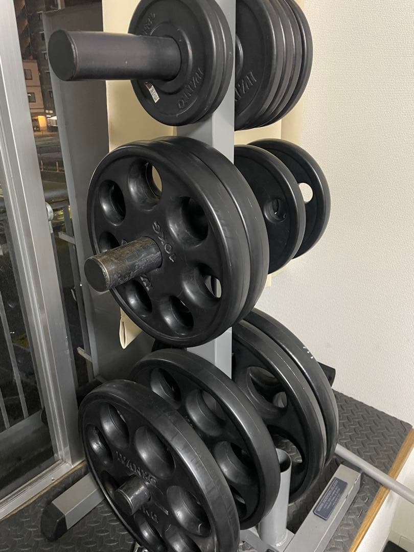 引き取り限定 大阪市　　　　タフスタッフパワーラック　ラットプーリーローセット