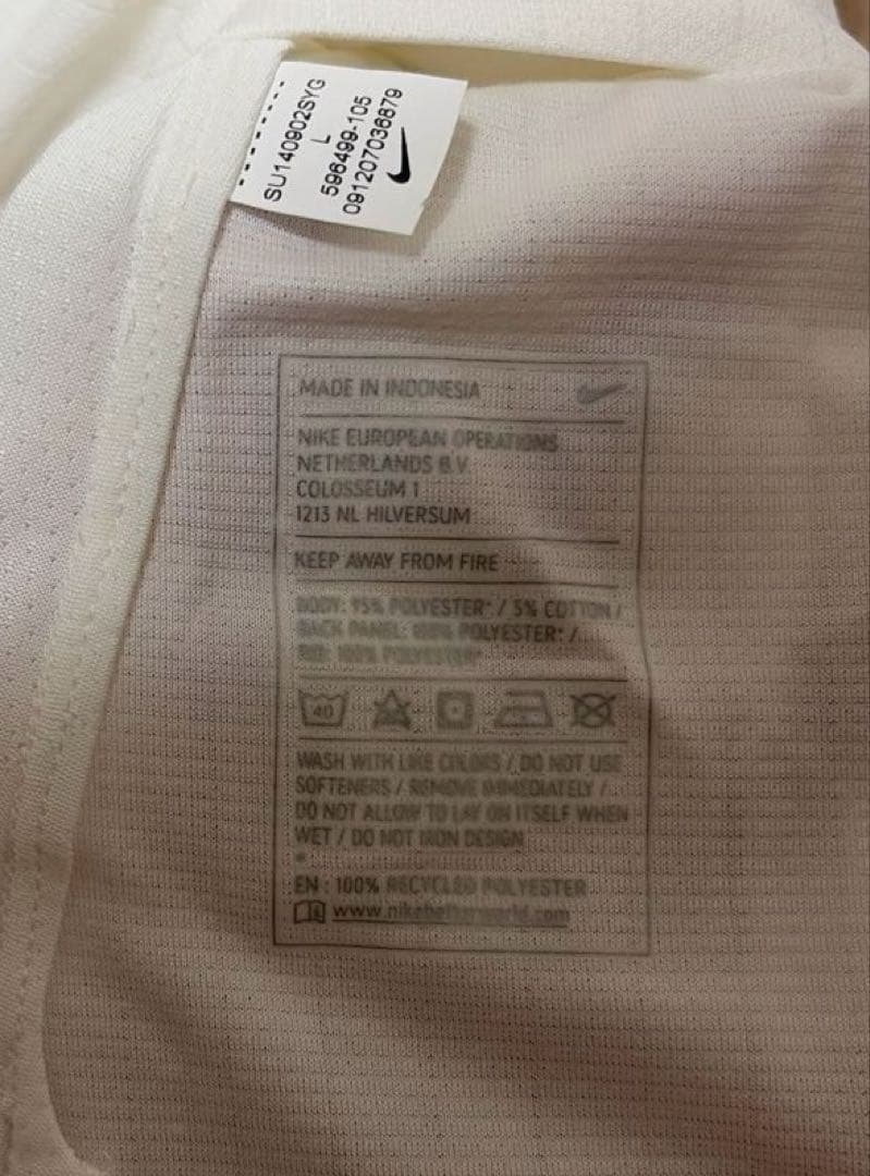 イングランド代表 2014 選手用ユニフォーム