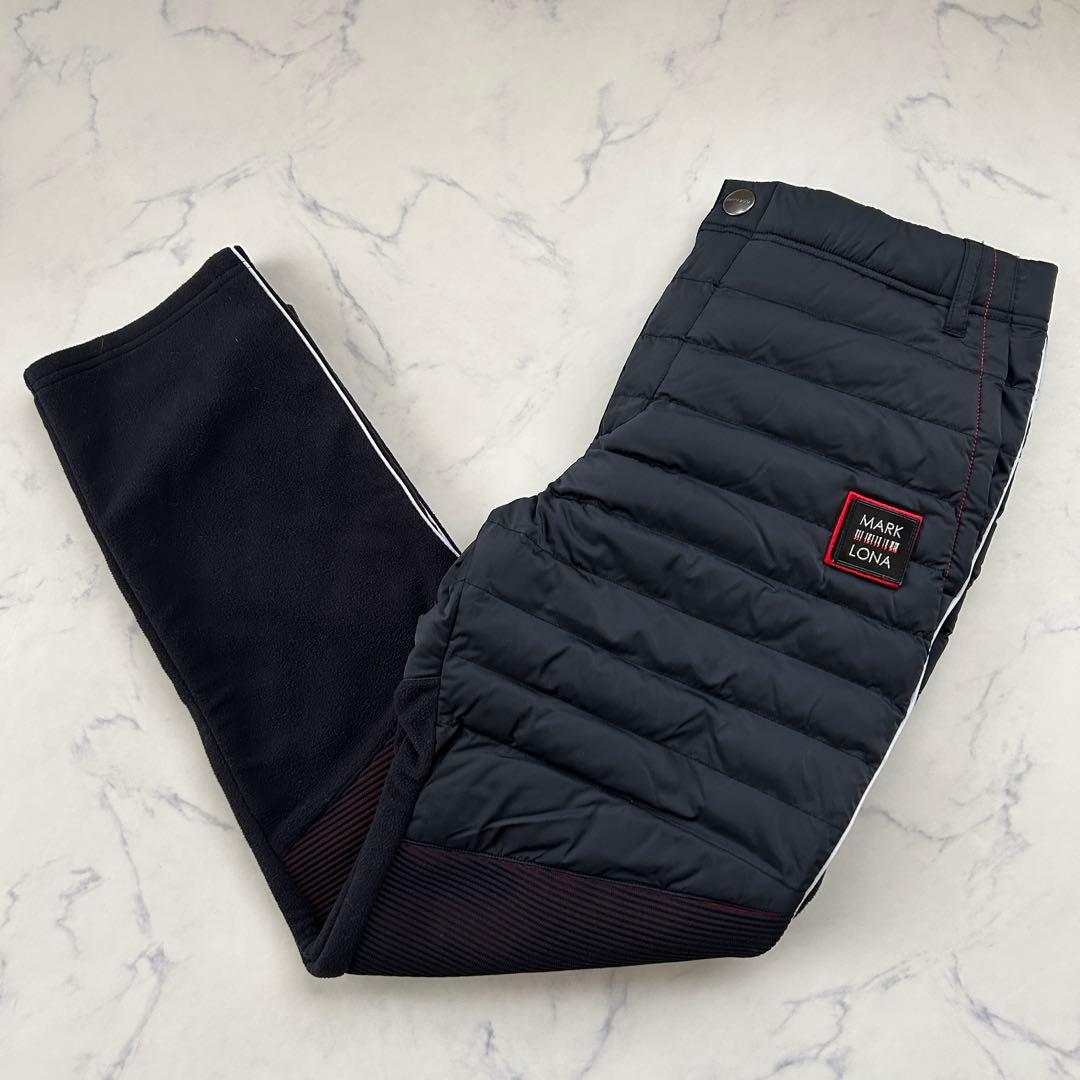 マークアンドロナ 近年モデル ダウン パンツ ハイブリッド ゴルフ フリース