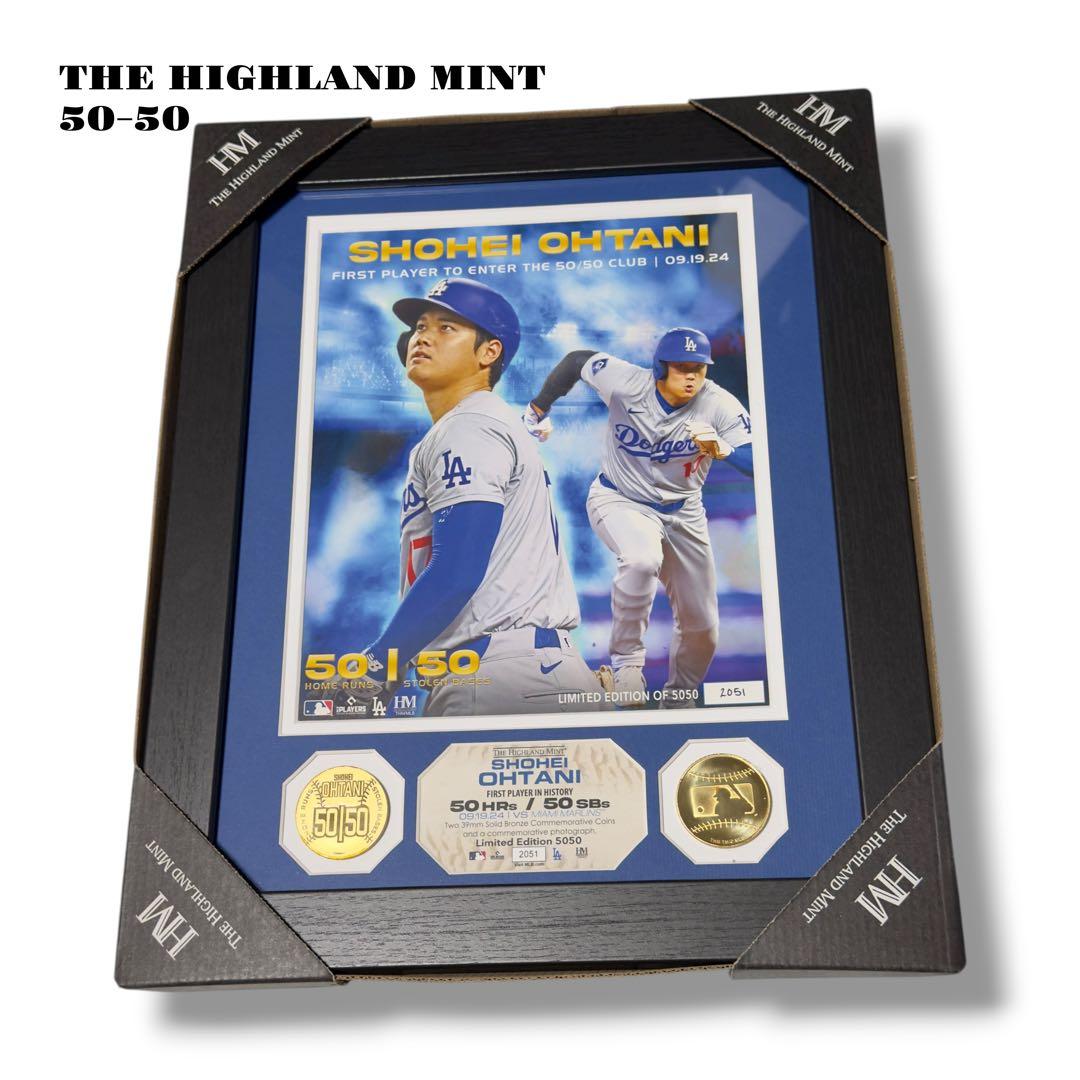 希少品！ THE HIGHLAND MINT ドジャース 大谷翔平 50-50