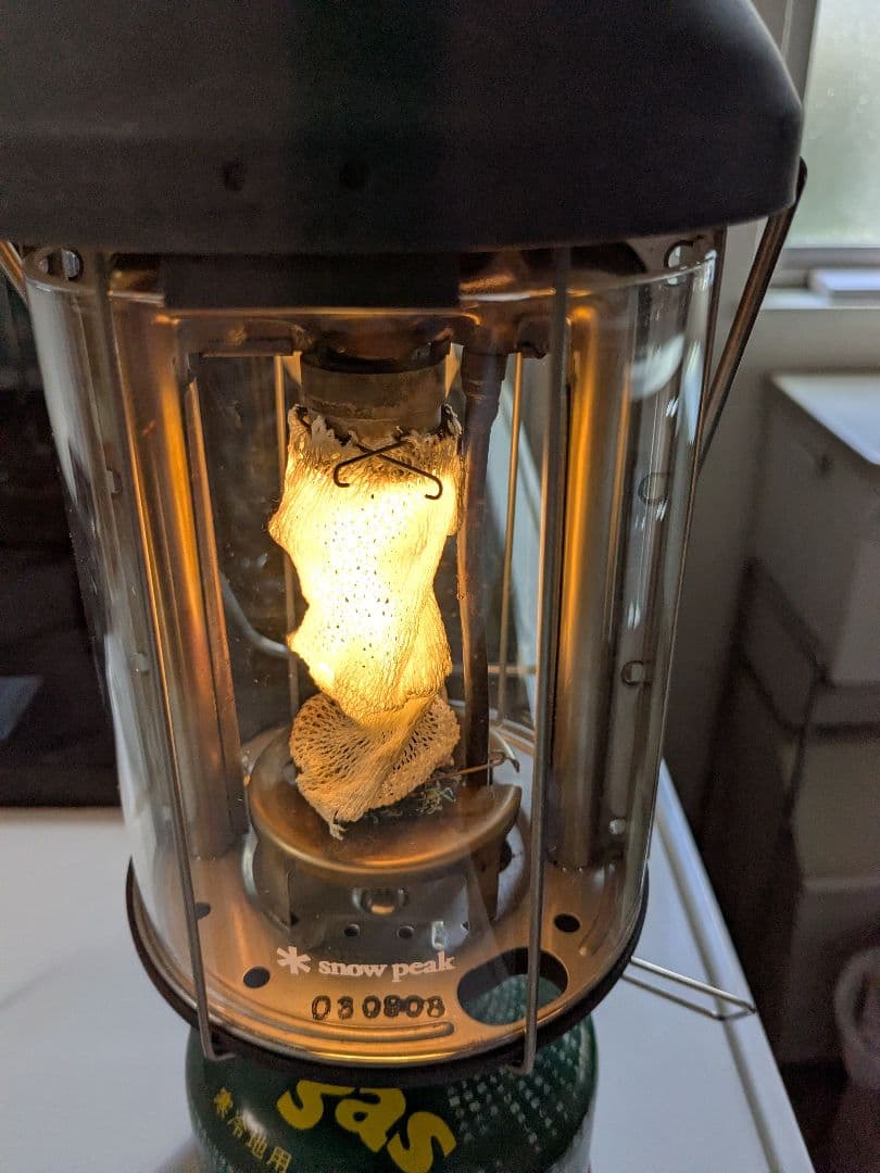 【訳あり】コールマン ガソリンランタン288＆スノーピーク ギガパワーランタン