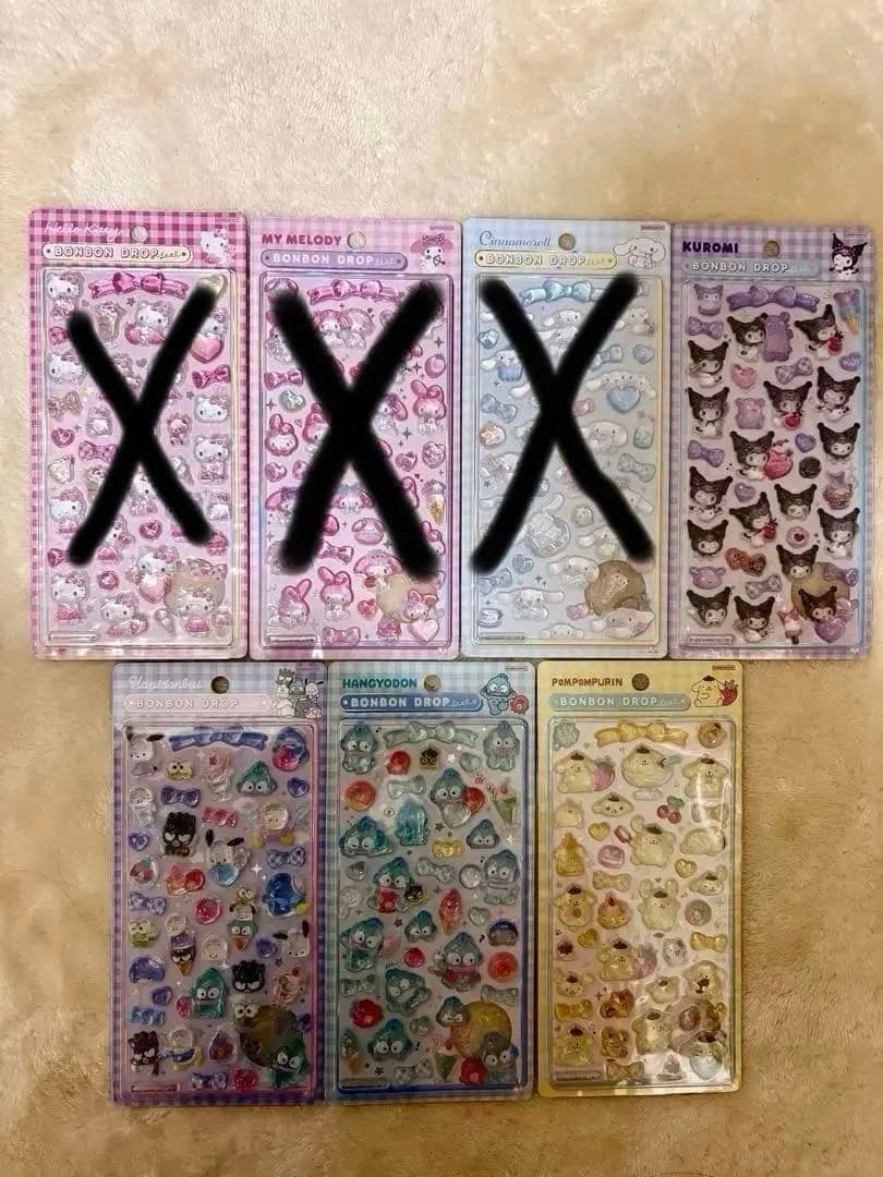 ボンボンドロップシール セット サンリオ