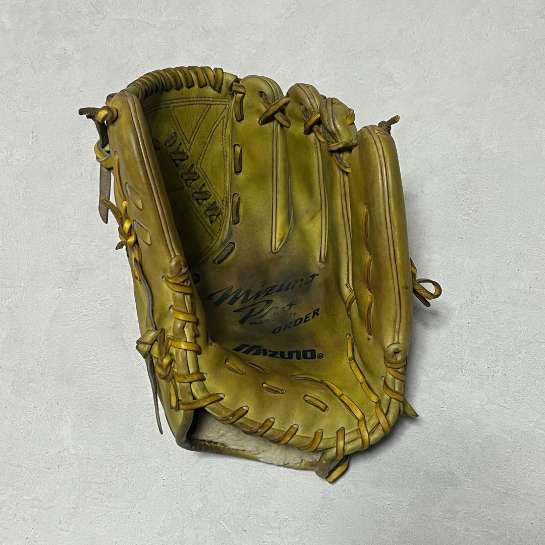 ミズノプロ硬式用 オーダーグラブ 投手用ピッチャービッグM 耕作刻印