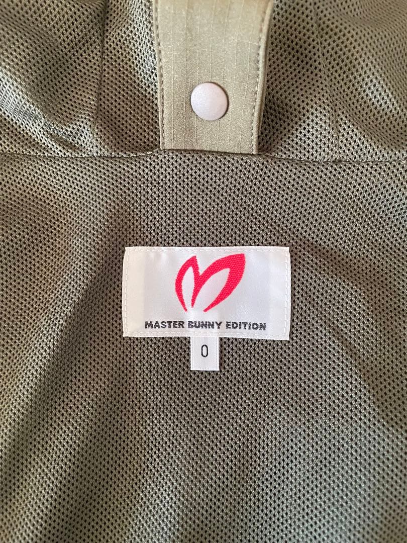 マスターバニーエディション　高密度ツイル レイヤードフーディブルゾン[未使用品]