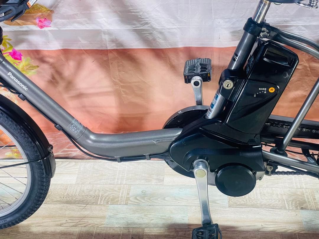 パナソニックギュット⭐️13AH！子供乗せ電動アシスト自転車Y3253