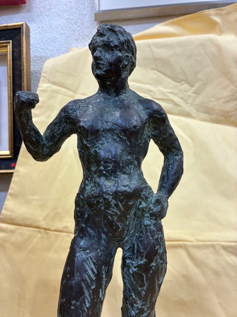 ミ*ユ様 勲四等旭日小綬章受賞 彫刻家【小森邦夫】ブロンズ