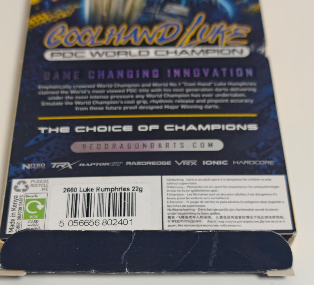 Luke Humphries TX3 Cool Blue SE (4BA加工)