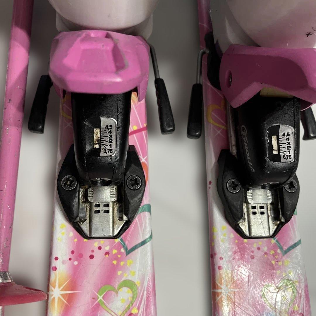 KAZAMA スキー板96 ブーツ18 ストックセット 子供