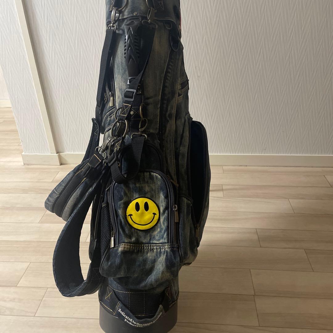 19golf デニムキャデイバッグ(色落加工)8.5インチ