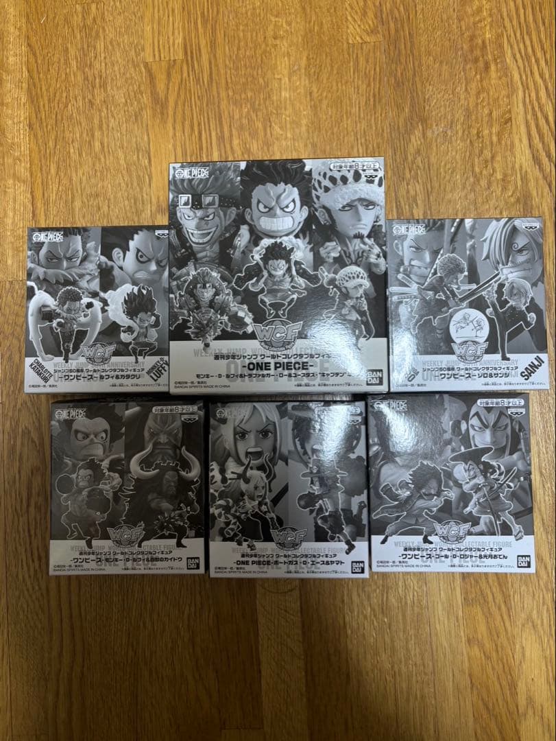 ワンピース キャラクター フィギュア 6体セット　未開封