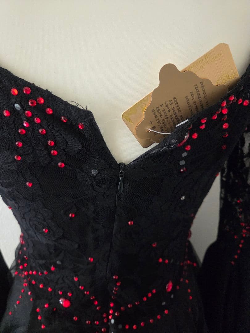 スタンダードドレス ブラック ボールルーム 社交ダンス