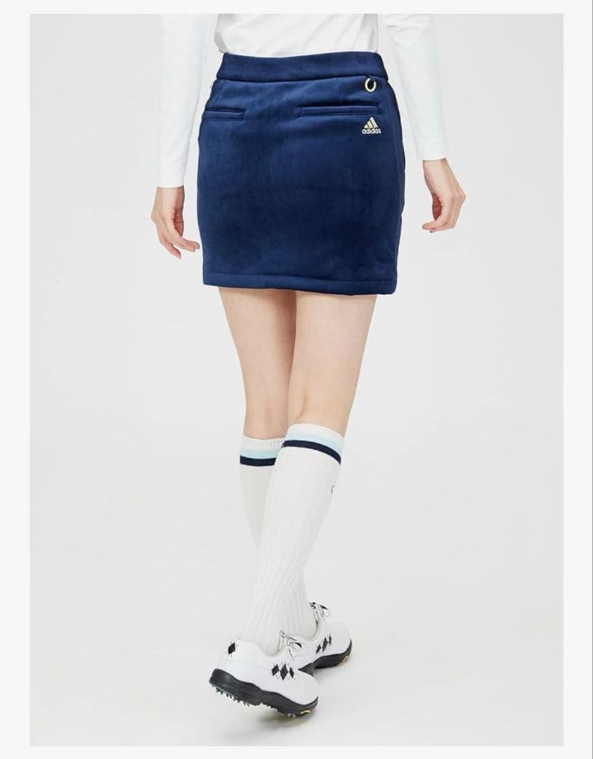 adidas ゴルフ レディース ベロアストレッチセットアップ　ブラックSサイズ