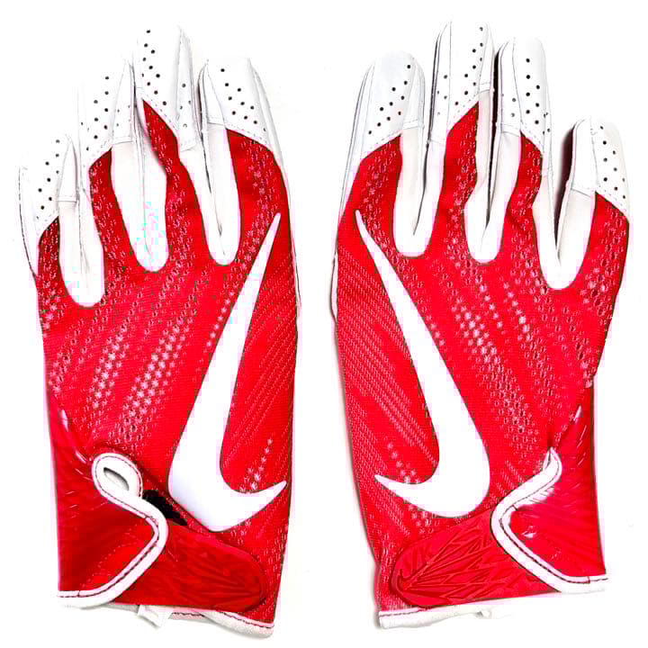 アメフト NIKE VAPOR KNIT グローブ レッド 【新品】