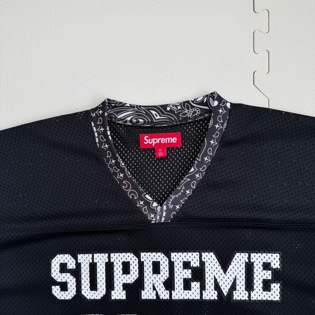 新品未使用　supreme Bandana Football Jersey XL