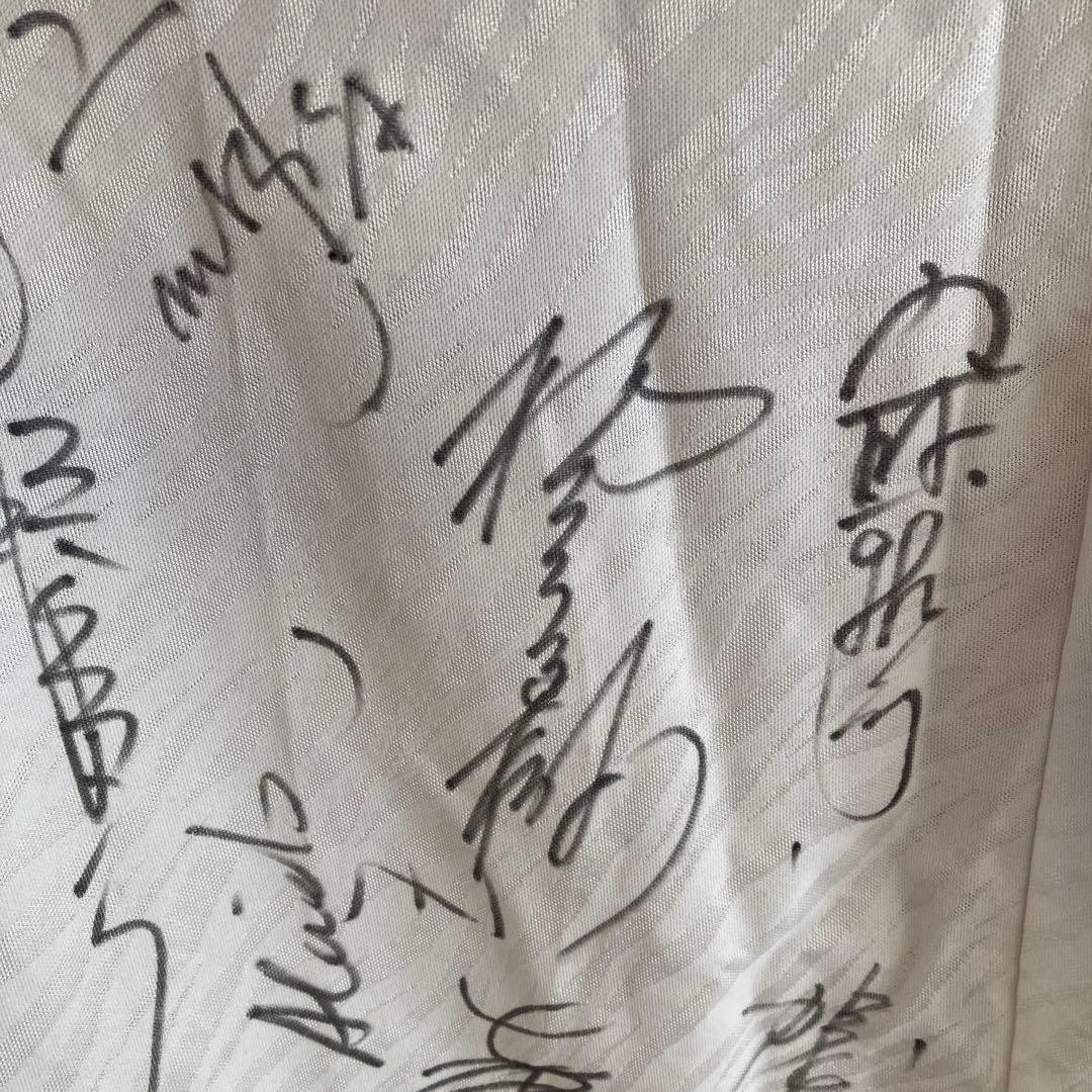 【貴重サイン多数】鹿島アントラーズ Jリーグ創設期　ユニフォーム　ビンテージ