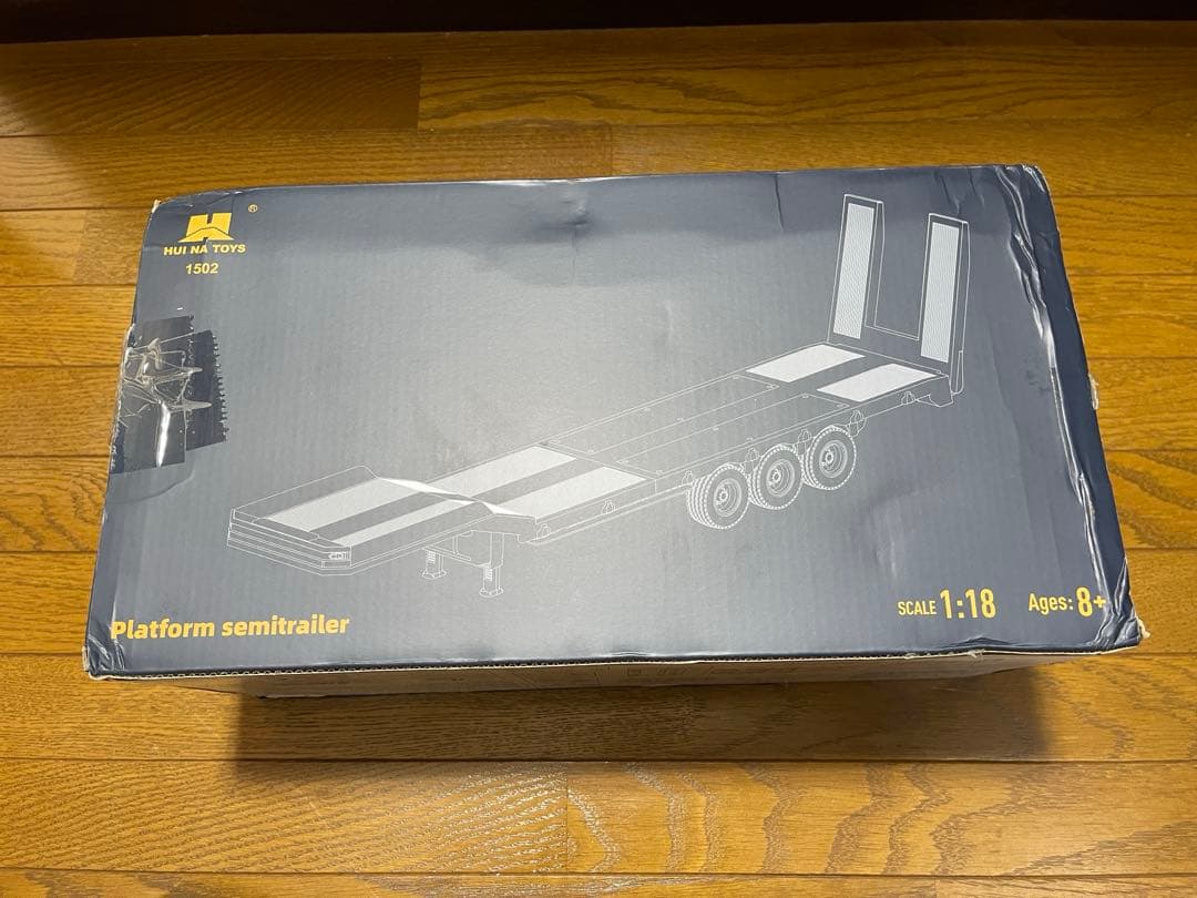 1/18 HUINA 770S スカニアRC トレーラーセット