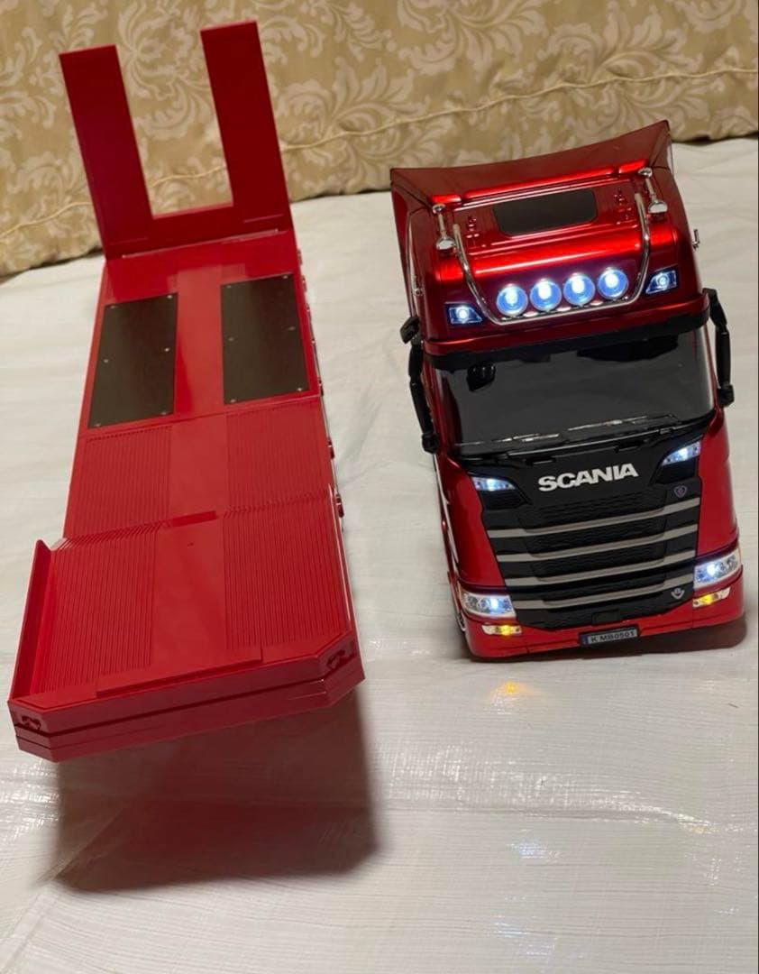 1/18 HUINA 770S スカニアRC トレーラーセット