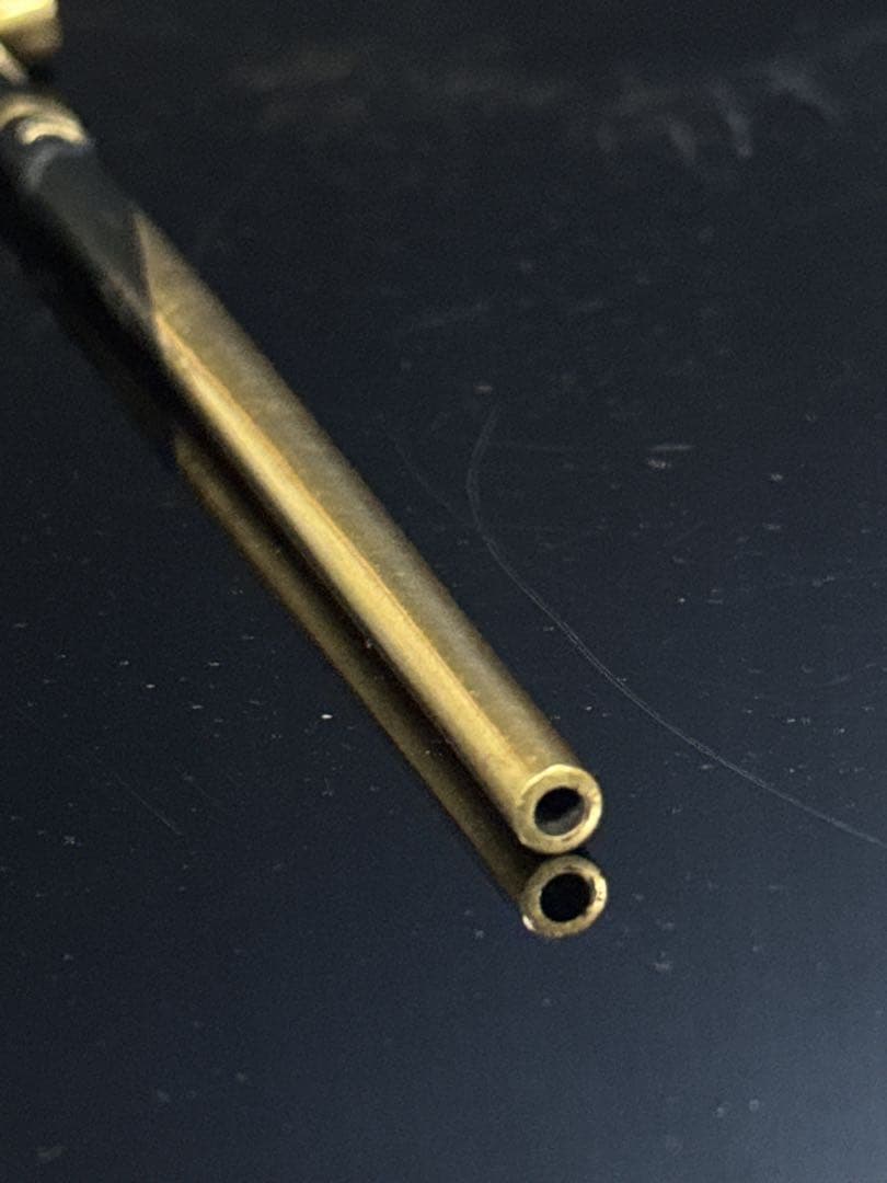 極上 江戸末期〜明治期 村田 純金 刻印 細密彫金 純金 煙管 莨入 K24