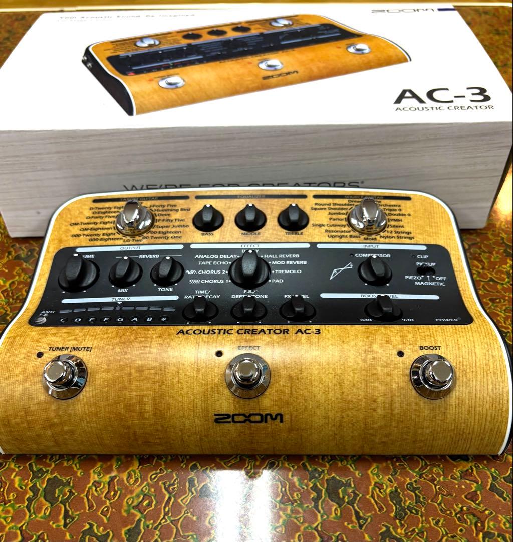ZOOM AC-3 アコースティックエフェクター