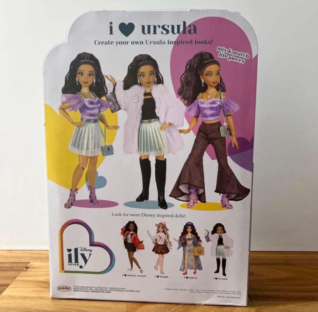 【新品未使用】Disney I LOVE URSULA フィギュア アースラ