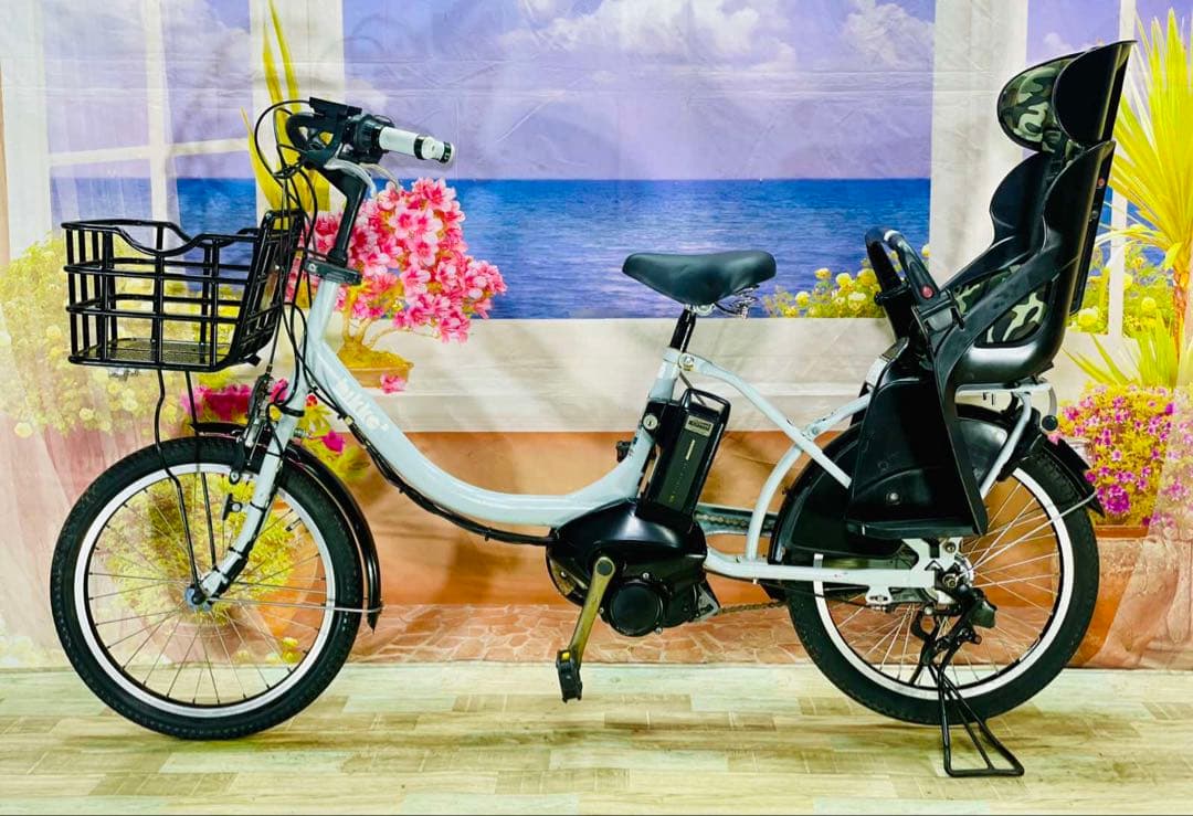 超特価！BIKKE ビッケ⭐️人気ブリヂストン子供乗せ電動アシスト自転Y3160