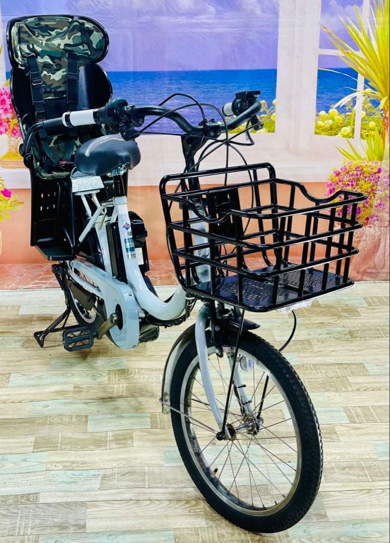 超特価！BIKKE ビッケ⭐️人気ブリヂストン子供乗せ電動アシスト自転Y3160