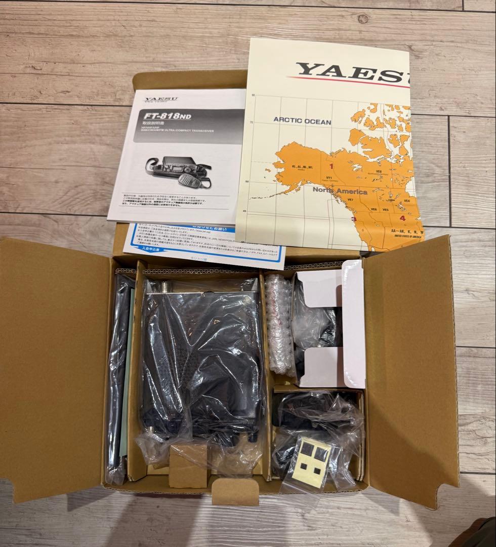 受信機 YAESU FT-818ND