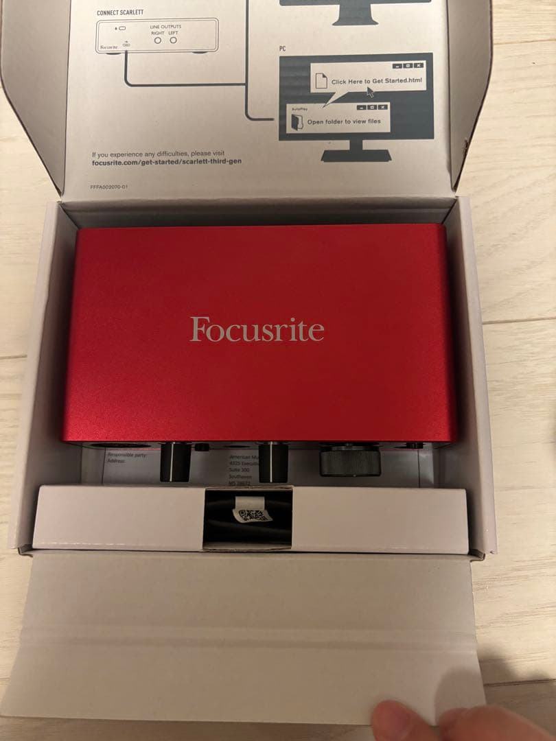 Focusrite Scarlett Solo 第三世代
