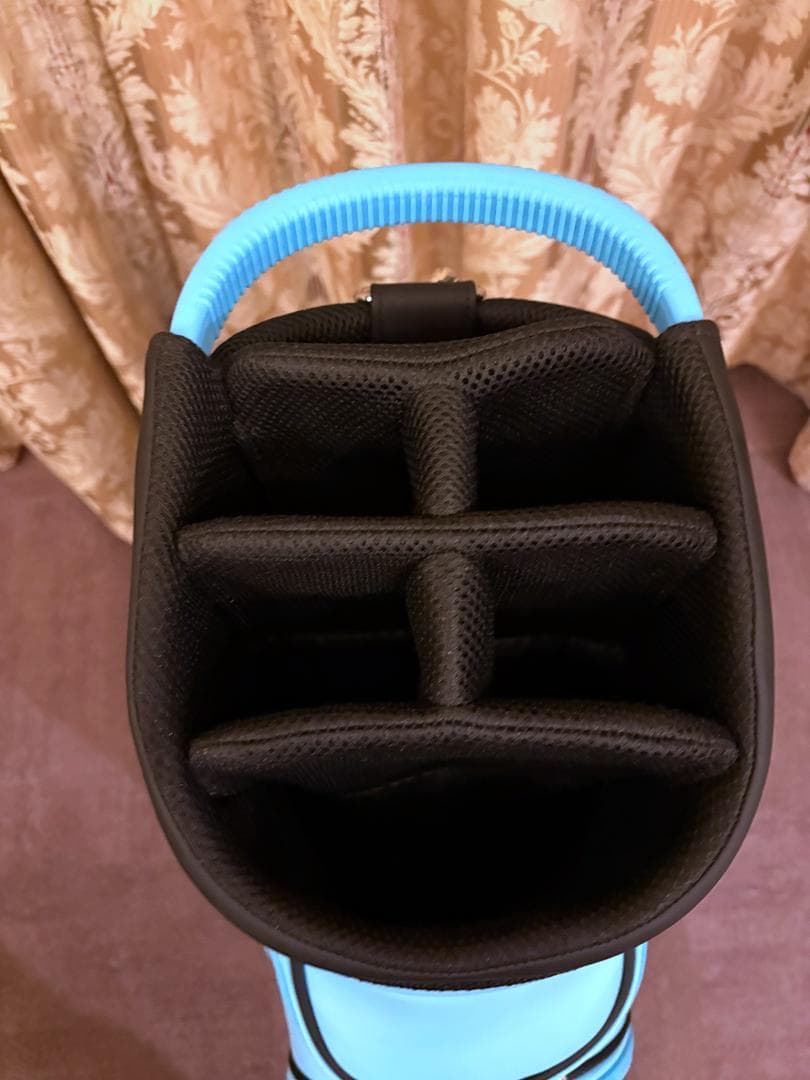 値下げ　ルコックスポルティフ　キャディバッグ ブルー