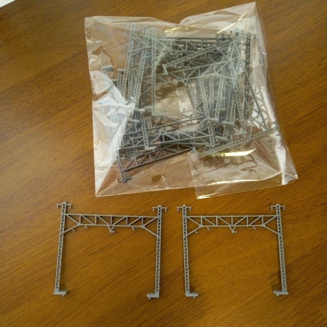 TOMIX 複線高架線路／複線高架橋脚・レンガ橋脚／複線架線柱・鉄骨型まとめ売り