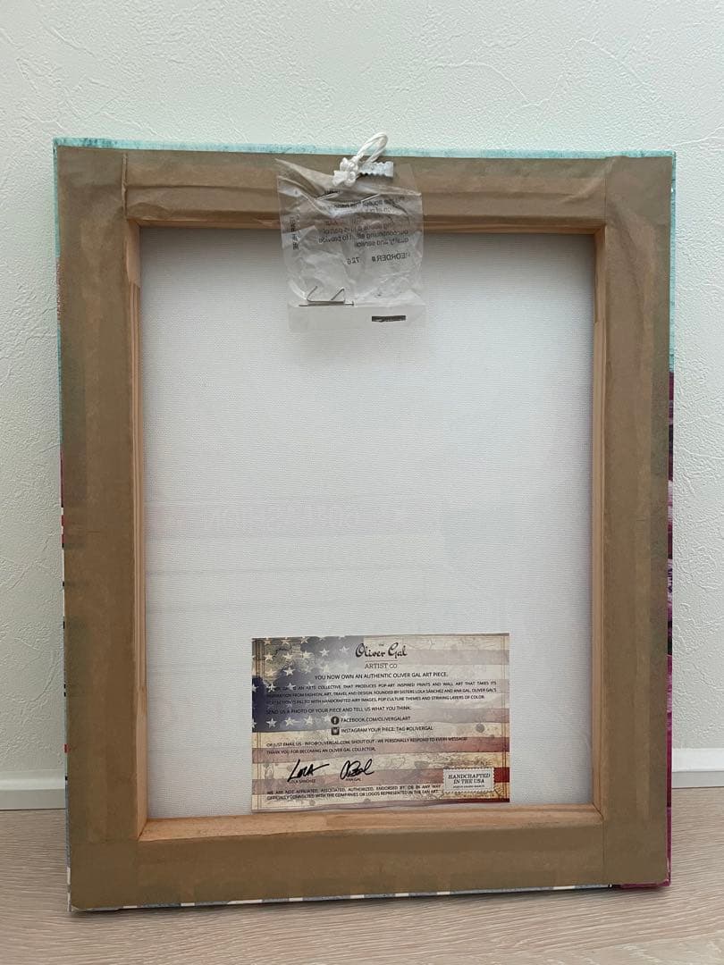 【美品】オリバーガル　Oliver Gal 絵　靴　本　花