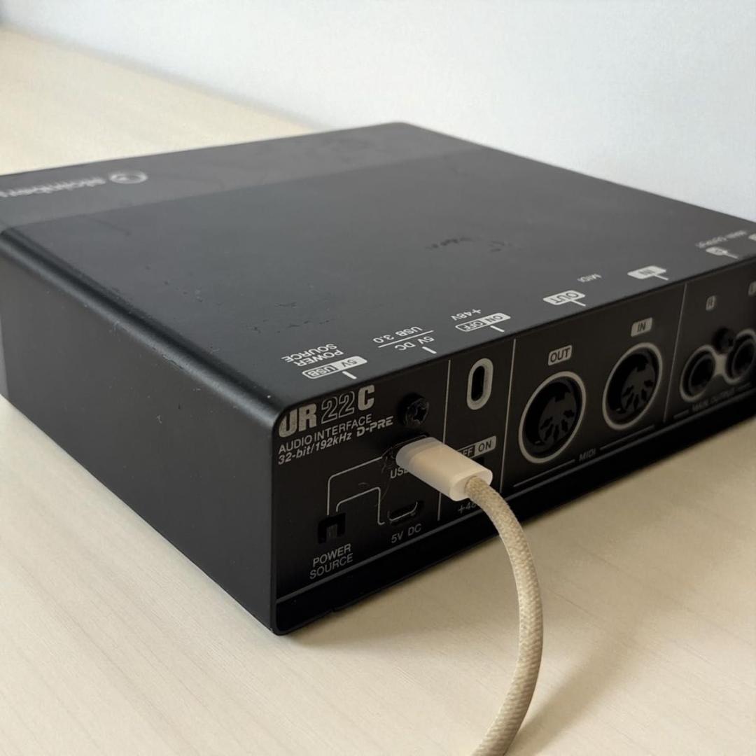 【動作品】steinberg ur22c オーディオインターフェイス