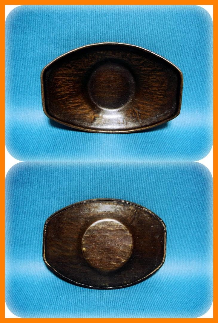 551『唐銅 茶托 5枚』　/骨董品 古美術 アンティーク 古玩