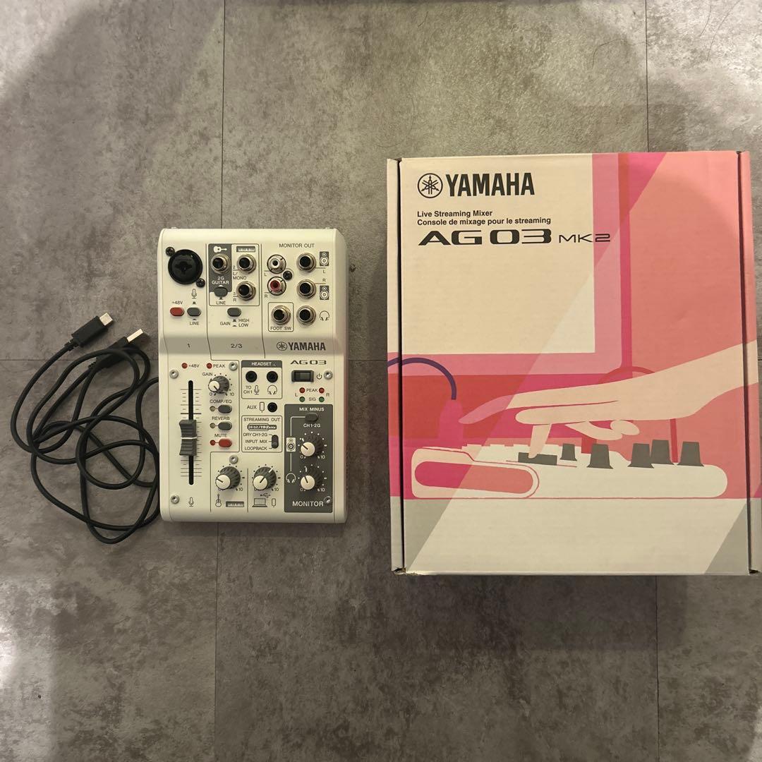 DTM・DAW yamaha ag03 mk2