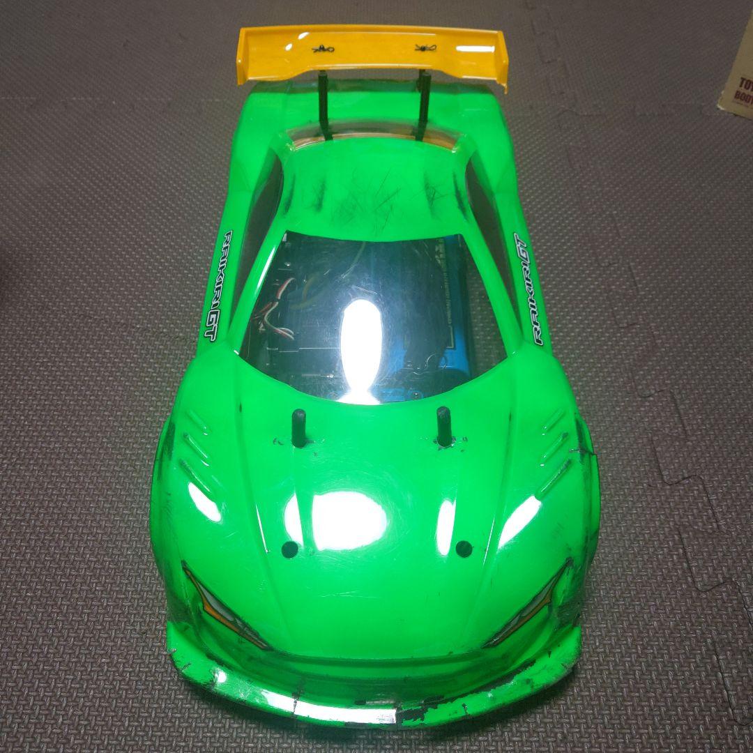 タミヤ　TT-02　(ヤリス組み立て途中ボディ付き)