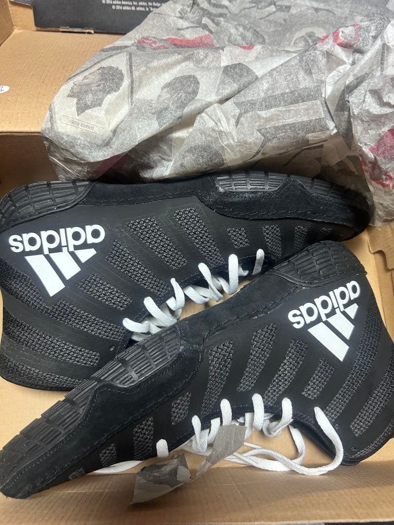 Everlast ボクシンググローブ + adidas ボクシングシューズ