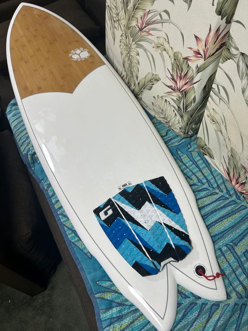 リ*ケ様 Three Weather フィッシュボード 5フィン BAMBOO