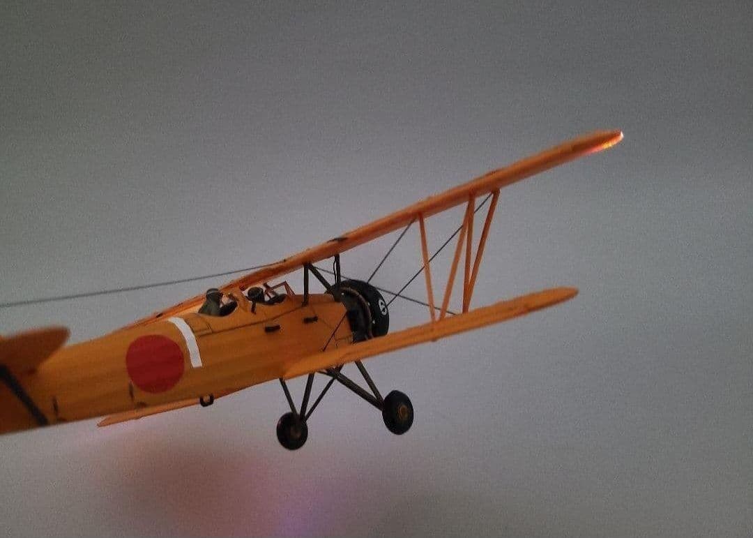 tomoya 九五式一型中間練習機(赤とんぼ)リアル モーターライズ完成品