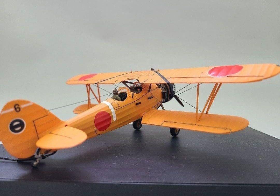 tomoya 九五式一型中間練習機(赤とんぼ)リアル モーターライズ完成品