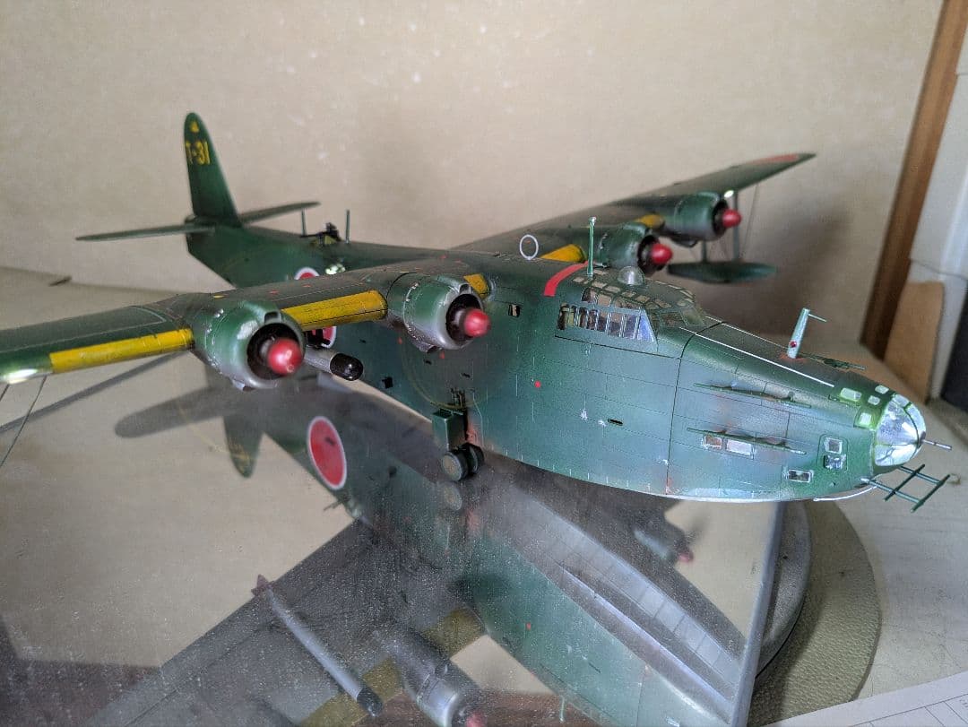 ハセガワ1/72完成品『二式大艇12型』