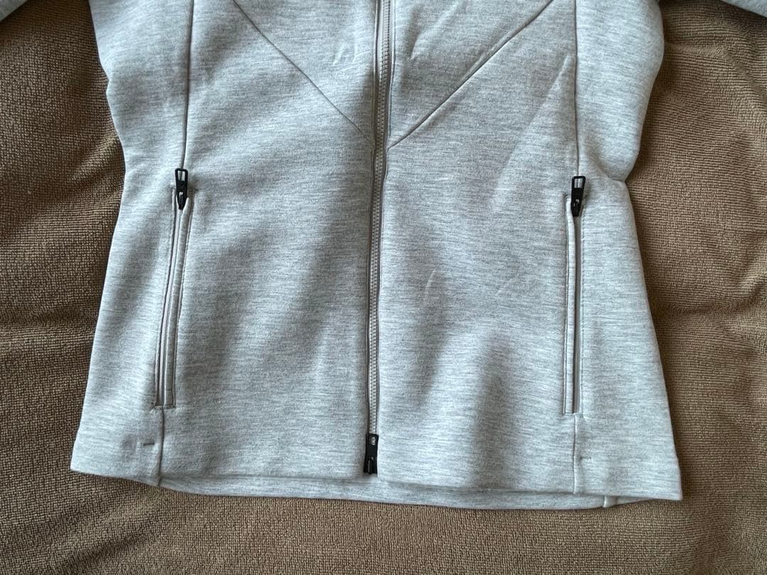 ジェイリンドバーグ　ジップアップフードパーカー グレー