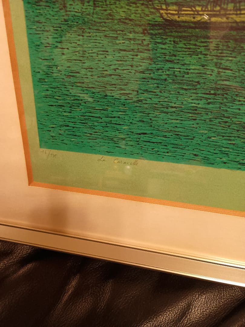 ジャンカルズー　リトグラフ　帆船