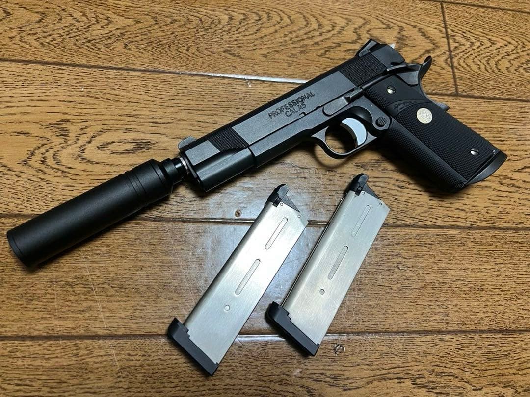 東京マルイ　MEU ピストル　スパイ風　外装カスタム　ガスブローバック ガスガン